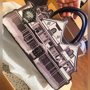 Oblong Box Shop- Winchester Mansion purse, glow in the dark. 100th anniversary.